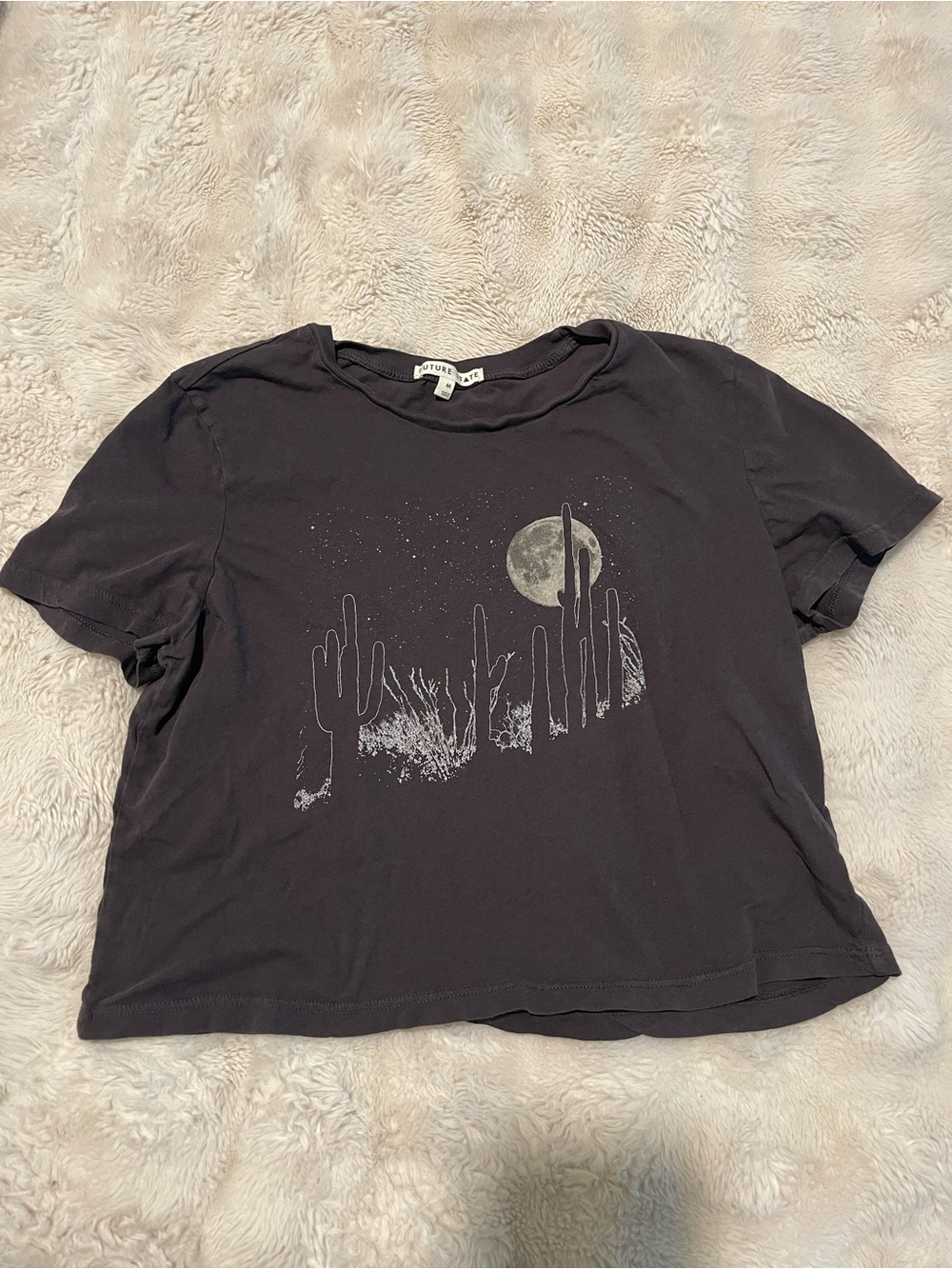 Future State Women’s Black Desert Graphic Cropped Tee